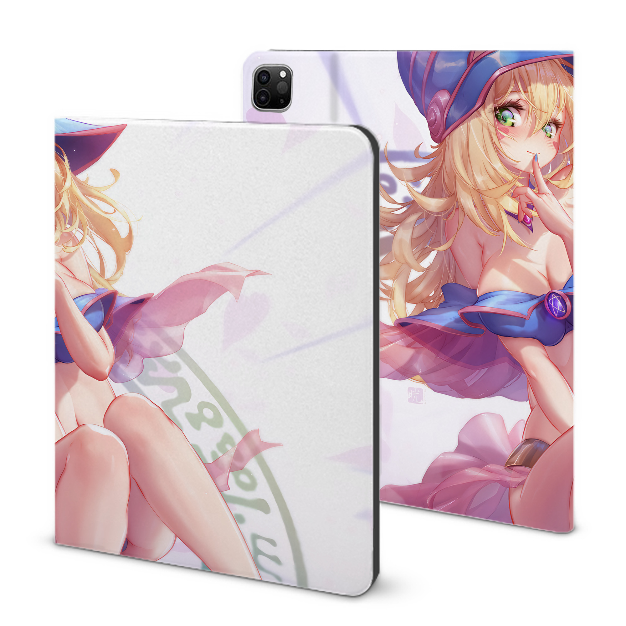 （画像用） 遊☆戯☆王 Yu-Gi-Oh! IPad ケース ブック型 PUレザー TPU 耐衝撃 軽量 薄型 ペン収納なし 全面保護 IPad 各モデル対応